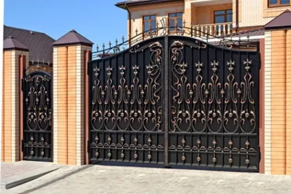 Як зробити ворота для приватного будинку і дачі своїми руками (приватного) Як зробити ворота для приватного будинку і дачі своїми руками
