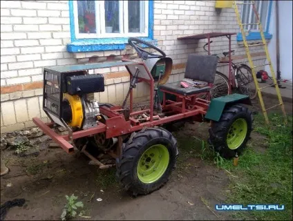 Як зробити саморобний міні-трактор фото, відео (мінітрактор) Як зробити саморобний міні-трактор фото, відео