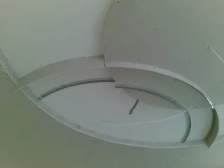 Як зігнути профіль і гіпсокартон