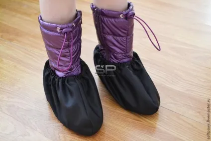 Як зшити бахіли з тканини - ярмарок майстрів - ручна робота, handmade (гумка) Як зшити бахіли з тканини - ярмарок майстрів - ручна робота, handmade