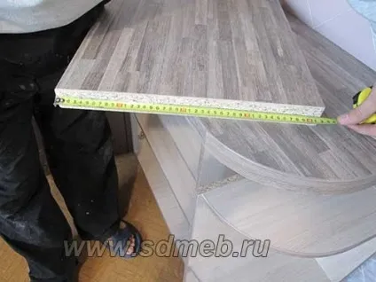 Як зістикувати стільниці під прямим кутом, зробимо меблі самі