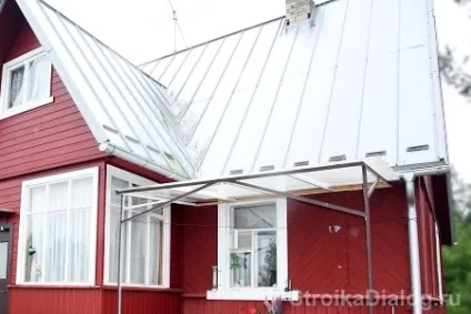 Як своїми руками покрити дах залізом (дах) Як своїми руками покрити дах залізом