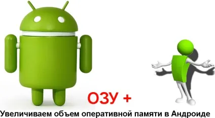 Як збільшити оперативну пам'ять в андроїд (пам'ять) Як збільшити оперативну пам'ять в андроїд
