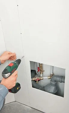 Як закрити труби гіпсокартоном у ванній кімнаті і туалеті (ванною) Як закрити труби гіпсокартоном у ванній кімнаті і туалеті
