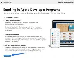 Як зареєструвати аккаунт в apple developer, аккаунт apple developer, база відповідей на часті