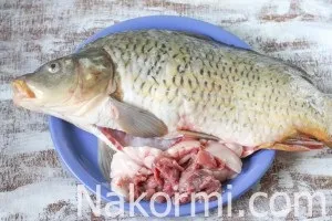 Як запекти сазана в духовці цілком рецепт з фото