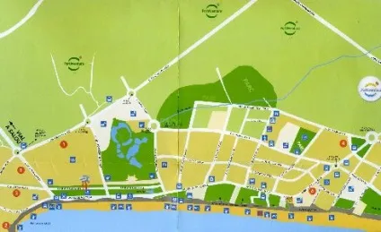Карти узбережжя, курортів і міст коста-дорада детальна карта - сало, ла-Пінеда, Таррагона (курортів) Карти узбережжя, курортів і міст коста-дорада детальна карта - сало, ла-Пінеда, Таррагона