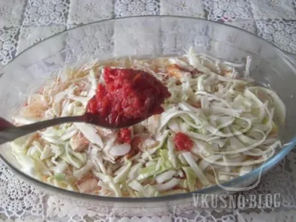 Картопля, тушкований з м'ясом і капустою - рецепт з фото (картопля) Картопля, тушкований з м'ясом і капустою - рецепт з фото