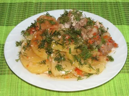Картопля з домашніми ковбасками в мультиварці покроковий рецепт (картопля) Картопля з домашніми ковбасками в мультиварці покроковий рецепт