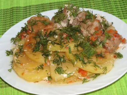 Картопля з домашніми ковбасками в мультиварці покроковий рецепт (картопля) Картопля з домашніми ковбасками в мультиварці покроковий рецепт