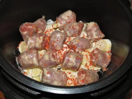 Картопля з домашніми ковбасками в мультиварці покроковий рецепт (картопля з домашніми ковбасками в мультиварці) Картопля з домашніми ковбасками в мультиварці покроковий рецепт
