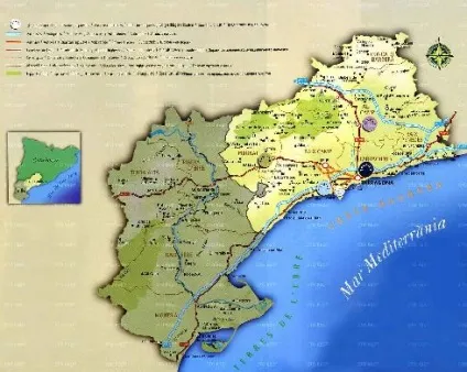 Карти узбережжя, курортів і міст коста-дорада детальна карта - сало, ла-Пінеда, Таррагона (коста-дорада) Карти узбережжя, курортів і міст коста-дорада детальна карта - сало, ла-Пінеда, Таррагона