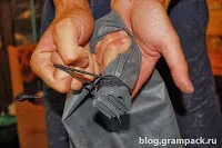 Клеїмо гермоупаковку з чорнухи своїми руками, gram - блог про легке спорядженні і подорожах для (легкоходное спорядження) Клеїмо гермоупаковку з чорнухи своїми руками, gram - блог про легке спорядженні і подорожах для