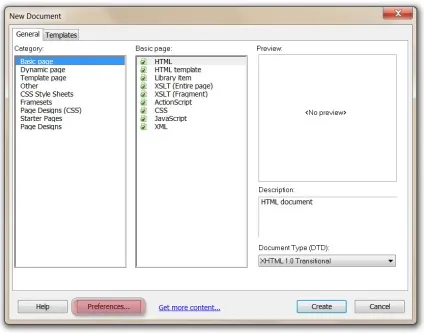 Кодування utf-8 в dreamweaver, білі віконця