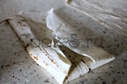 Конвертики з лаваша - покроковий рецепт з фото, закуски (лаваша сиром бринзою) Конвертики з лаваша - покроковий рецепт з фото, закуски