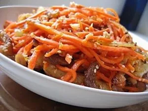 Корейські салати - рецепти салатів по-корейськи (по-корейськи) Корейські салати - рецепти салатів по-корейськи