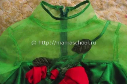 Костюм троянди для дівчинки своїми руками, як зшити костюм троянди на новий рік