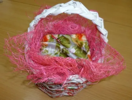 Кошик з квітами своїми руками (Болтачова) Кошик з квітами своїми руками