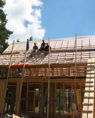 Дах каркасного будинку фото і відео каркасного будинку з плоскою, ламаної і мансардним дахом (будинку) Дах каркасного будинку фото і відео каркасного будинку з плоскою, ламаної і мансардним дахом
