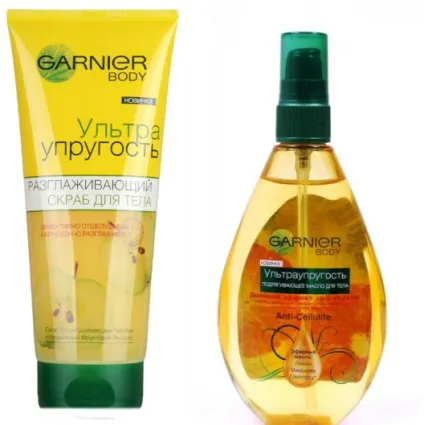 Крем і масажне масло garnier від целюліту (garnier) Крем і масажне масло garnier від целюліту