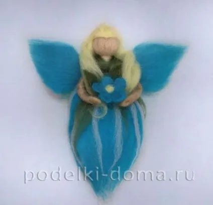 Лялька фея незабудок - валяння, майстер-клас, коробочка ідей і майстер-класів (незабудок) Лялька фея незабудок - валяння, майстер-клас, коробочка ідей і майстер-класів