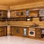 Кухні під старовину 50 фото дизайн-проектів інтер'єру, дерев'яні кухні в інтер'єрі (дерев'яні) Кухні під старовину 50 фото дизайн-проектів інтер'єру, дерев'яні кухні в інтер'єрі