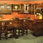 Кухні під старовину 50 фото дизайн-проектів інтер'єру, дерев'яні кухні в інтер'єрі (фото) Кухні під старовину 50 фото дизайн-проектів інтер'єру, дерев'яні кухні в інтер'єрі
