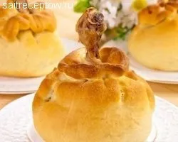 Курка в листковому тісті в духовці (листковому) Курка в листковому тісті в духовці