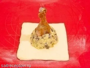Курка в листковому тісті в духовці (курка в листковому тісті в духовці) Курка в листковому тісті в духовці