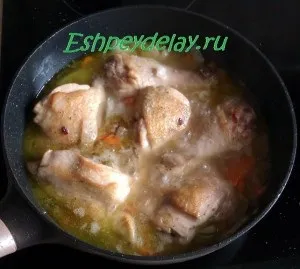 Курка в винному соусі - рецепт з фото (курка в винному соусі) Курка в винному соусі - рецепт з фото