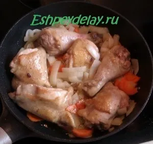 Курка в винному соусі - рецепт з фото (курка з білим вином) Курка в винному соусі - рецепт з фото