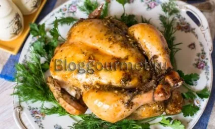 Курка з медом і гірчицею в духовці рецепт з фото (медом) Курка з медом і гірчицею в духовці рецепт з фото