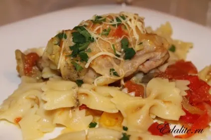 Курка по-мисливські - 108 ккал, рецепт з фото, смачно, корисно, легко