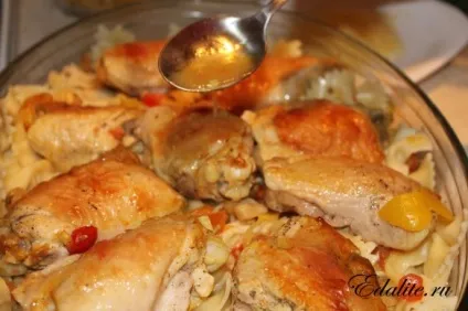 Курка по-мисливські - 108 ккал, рецепт з фото, смачно, корисно, легко
