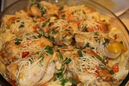 Курка по-мисливські - 108 ккал, рецепт з фото, смачно, корисно, легко
