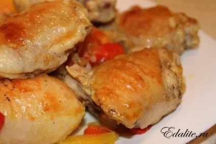 Курка по-мисливські - 108 ккал, рецепт з фото, смачно, корисно, легко