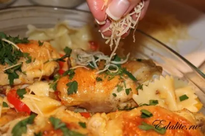 Курка по-мисливські - 108 ккал, рецепт з фото, смачно, корисно, легко