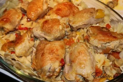 Курка по-мисливські - 108 ккал, рецепт з фото, смачно, корисно, легко