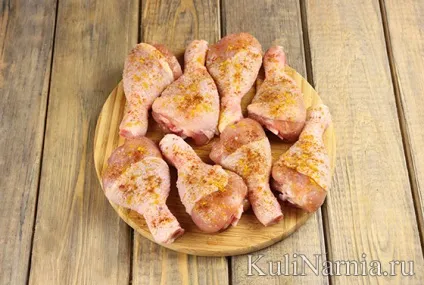 Курячі ніжки в листковому тісті в духовці (духовці) Курячі ніжки в листковому тісті в духовці