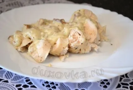 Куряче філе в грибному соусі - рецепт з покроковими фото (куряче) Куряче філе в грибному соусі - рецепт з покроковими фото