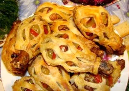 Курка в листковому тісті в духовці рецепт з фото (курка) Курка в листковому тісті в духовці рецепт з фото