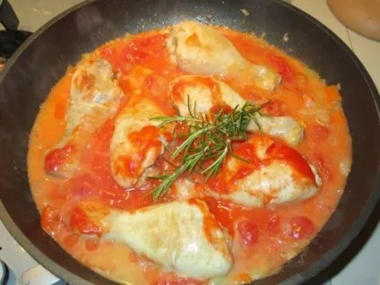 Курка по-мисливські - рецепт приготування з покроковими фото (курка) Курка по-мисливські - рецепт приготування з покроковими фото