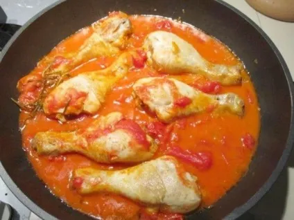 Курка по-мисливські - рецепт приготування з покроковими фото (приготування) Курка по-мисливські - рецепт приготування з покроковими фото