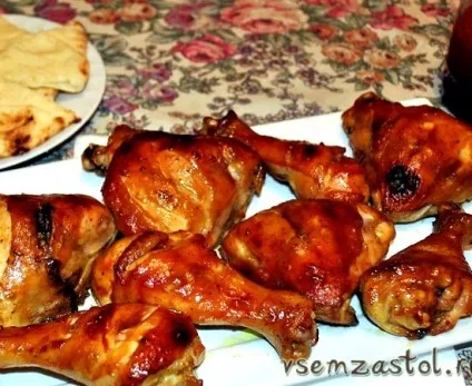 Курка в духовці рецепт з фото з медом і гірчицею (медом) Курка в духовці рецепт з фото з медом і гірчицею