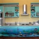 Кухня в морському стилі 100 фото інтер'єрів, кухні кольору морської хвилі (інтер'єрів) Кухня в морському стилі 100 фото інтер'єрів, кухні кольору морської хвилі
