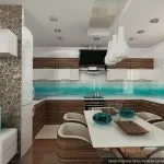 Кухня в морському стилі 100 фото інтер'єрів, кухні кольору морської хвилі (інтер'єрів) Кухня в морському стилі 100 фото інтер'єрів, кухні кольору морської хвилі