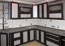 Кухонний кутовий шафа - варіанти виконання, зробимо меблі самі (кухонний) Кухонний кутовий шафа - варіанти виконання, зробимо меблі самі