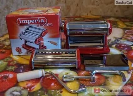 Локшинорізка imperia ipasta la rossa - «локшина в домашніх умовах - швидко, просто і з задоволенням (просто) Локшинорізка imperia ipasta la rossa - «локшина в домашніх умовах - швидко, просто і з задоволенням