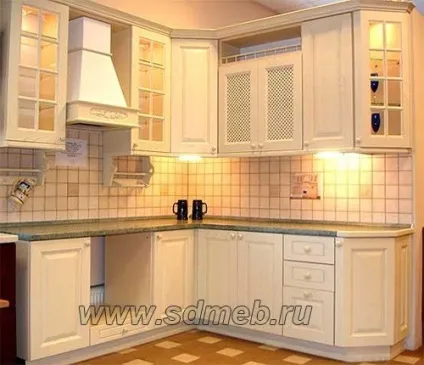 Кухонний кутовий шафа - варіанти виконання, зробимо меблі самі (кутовий) Кухонний кутовий шафа - варіанти виконання, зробимо меблі самі
