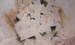 Лінивий пиріг з лаваша з картоплею (ледачий пиріг з лаваша з картоплею) Лінивий пиріг з лаваша з картоплею